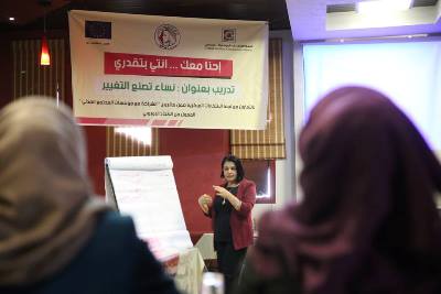 اتحاد لجان المرأة ينفذ تدريبا تأهليا لمرشحات انتخابات المجالس البلدية