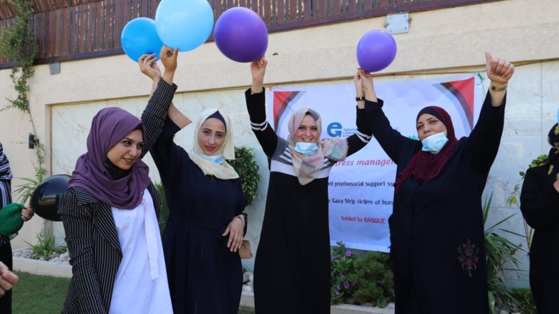 اتحاد لجان المرأة الفلسطينية ينفذ جلسة رعاية ذاتية لطاقم الاتحاد
