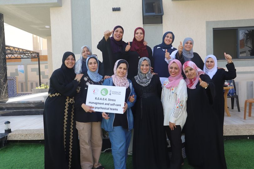 جمعية اتحاد لجان المرأة الفلسطينية تنفذ يوما ” رعاية ذاتية ” للعاملات.