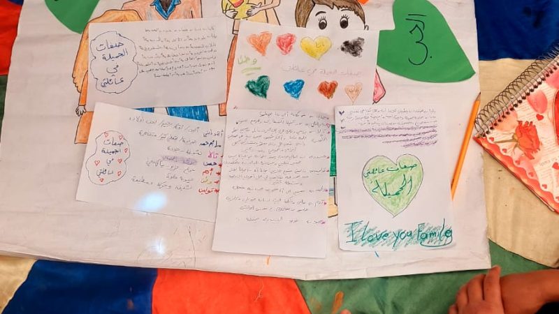 والدة الطفل أيمن : أًصبح ابني أكثر اشراقا وفعالية مع اصدقائه